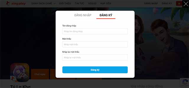 Hướng dẫn đăng ký tạo tài khoản tại cổng game bài online Zing Play