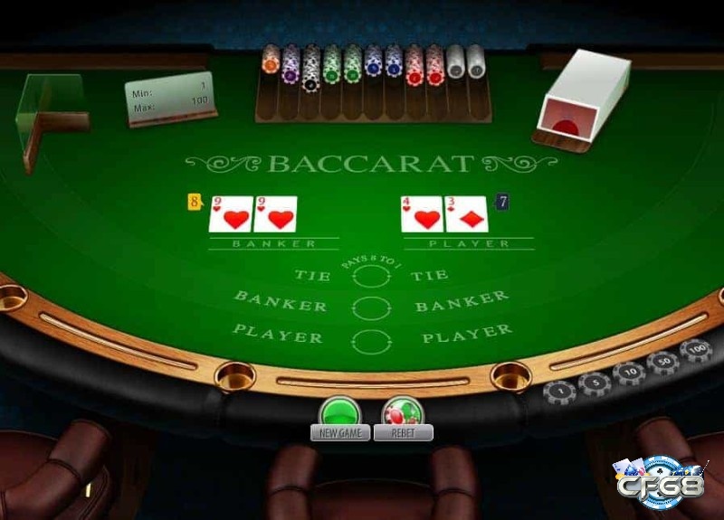 Tính điểm baccarat đơn giản!